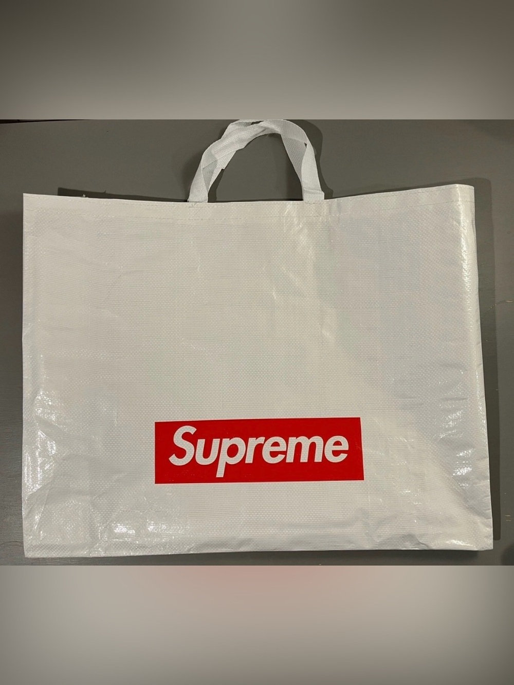 Supreme large tote shopping bag